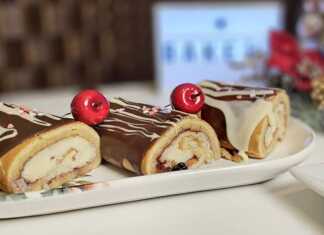 Ατομικά Ρολάκια με Ελβετικό Παντεσπάνι