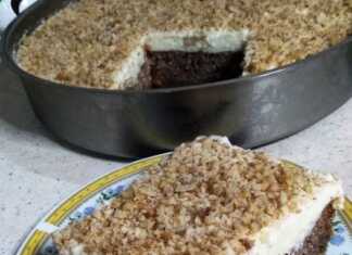 καρυδόπιτα με κρέμα