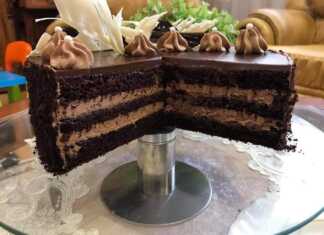 Κέικ σοκολάτας βελούδο.