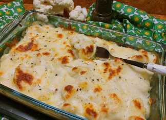 Κουνουπίδι Φούρνου με σάλτσα μπεσαμέλ