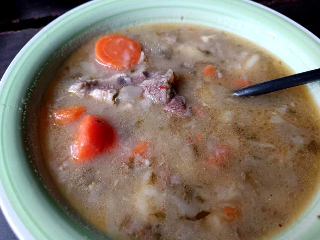 Κρεατόσουπα με λαχανικά