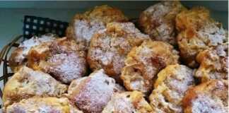 Μαλακά μπισκότα μήλου μπισκότα μήλου