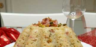 Ρύζι με μπέικον και φιστίκια Αιγίνης…fantstico για το Χριστουγεννιάτικο τραπέζι ρυζι με μπέικον και φιστίκια