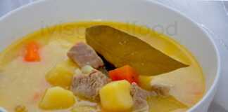 Σούπα με χοιρινό και λαχανικά