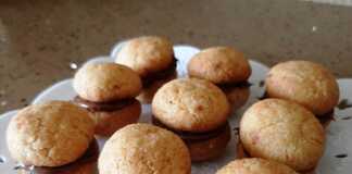 αμυγδαλωτά με νουτέλλα