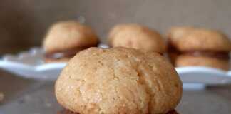 αμυγδαλωτά με νουτέλλα