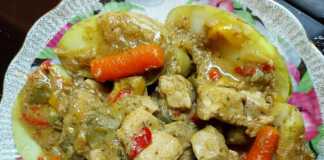 Χοιρινη τηγανιά με πατάτες μούρλια! χοιρινή τηγανιά με πατάτες