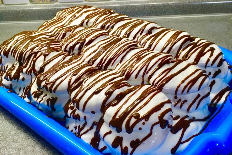 keikKsinikrema2 Λαχταριστό σπιτικό κέικ