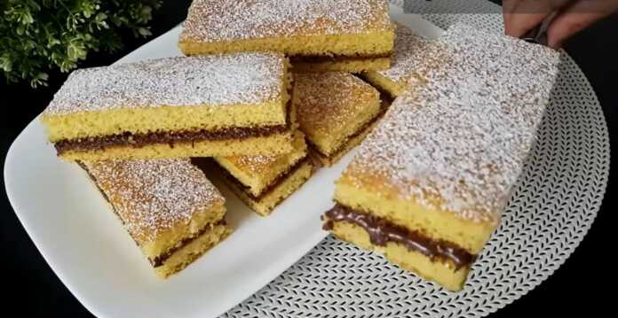 κέικ με νουτέλα