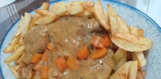 Κοτόπουλο με μουστάρδα και θυμάρι