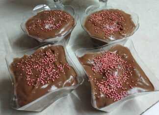 Κρέμα σοκολάτας με βάση μελομακάρονα