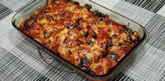 μελιτζάνες και πιπεριές