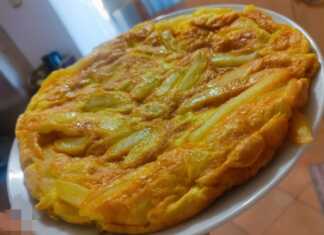 Ομελέτα με κρεμμύδι και πατάτες