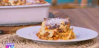 Παστίτσιο με μπεσαμέλ από πατάτα