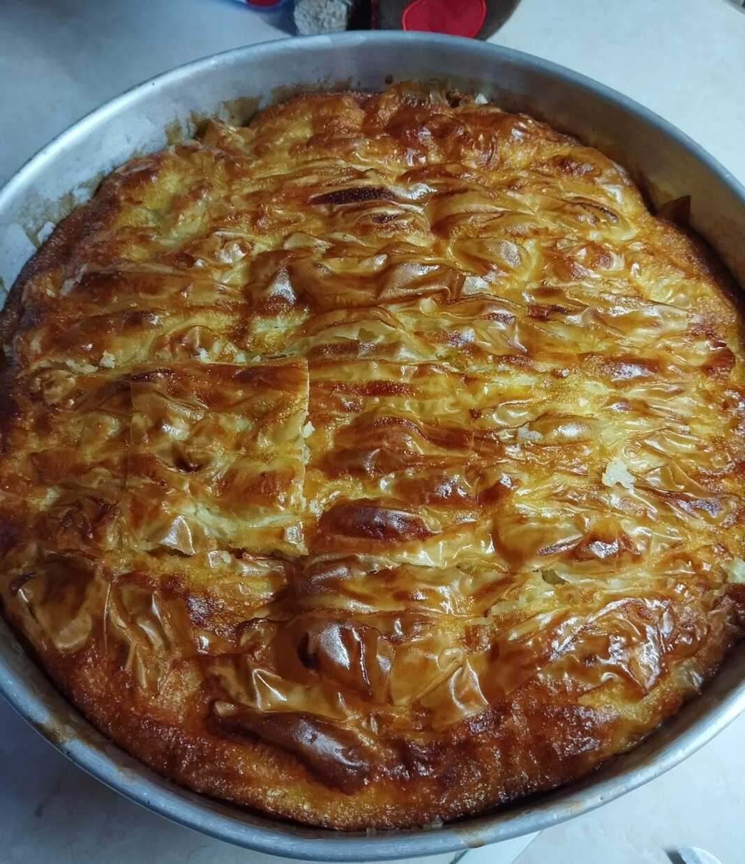 Πατσαβουροπιτα γλυκιά