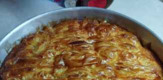 Πατσαβουροπιτα γλυκιά