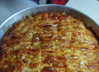 Πατσαβουροπιτα γλυκιά