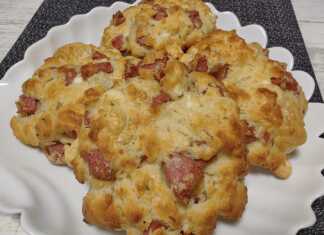 Αφράτα ψωμάκια με αλλαντικά και τυριά