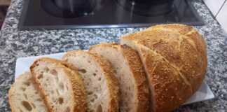 ψωμί στη γάστρα