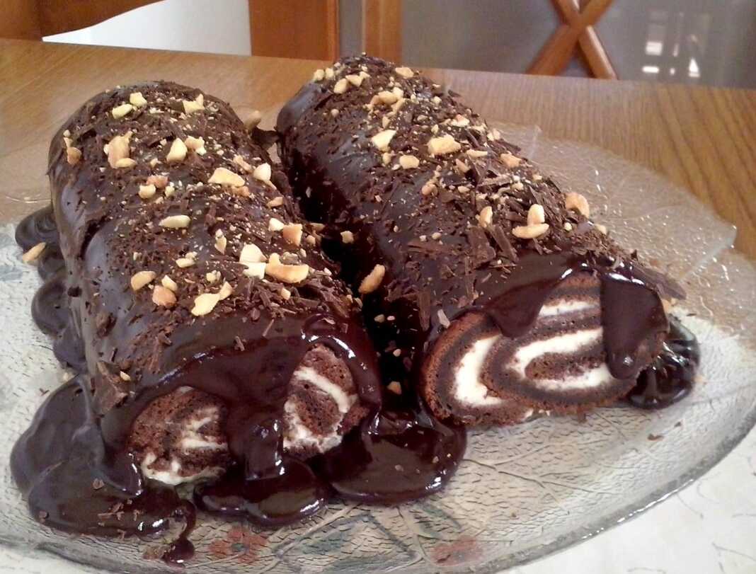 σοκολατένιο ρολό