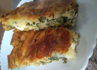 Σπανακοπρασόπιτα