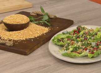 Σαλάτα ταμπουλέ με φάβα Αμοργού Σαλάτα ταμπουλέ με φάβα Αμοργού