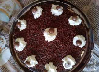 Τούρτα καραμέλα σοκολάτα