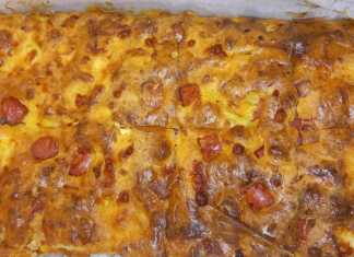 ζαμπονοτυρόπιτα χωρίς φύλλο