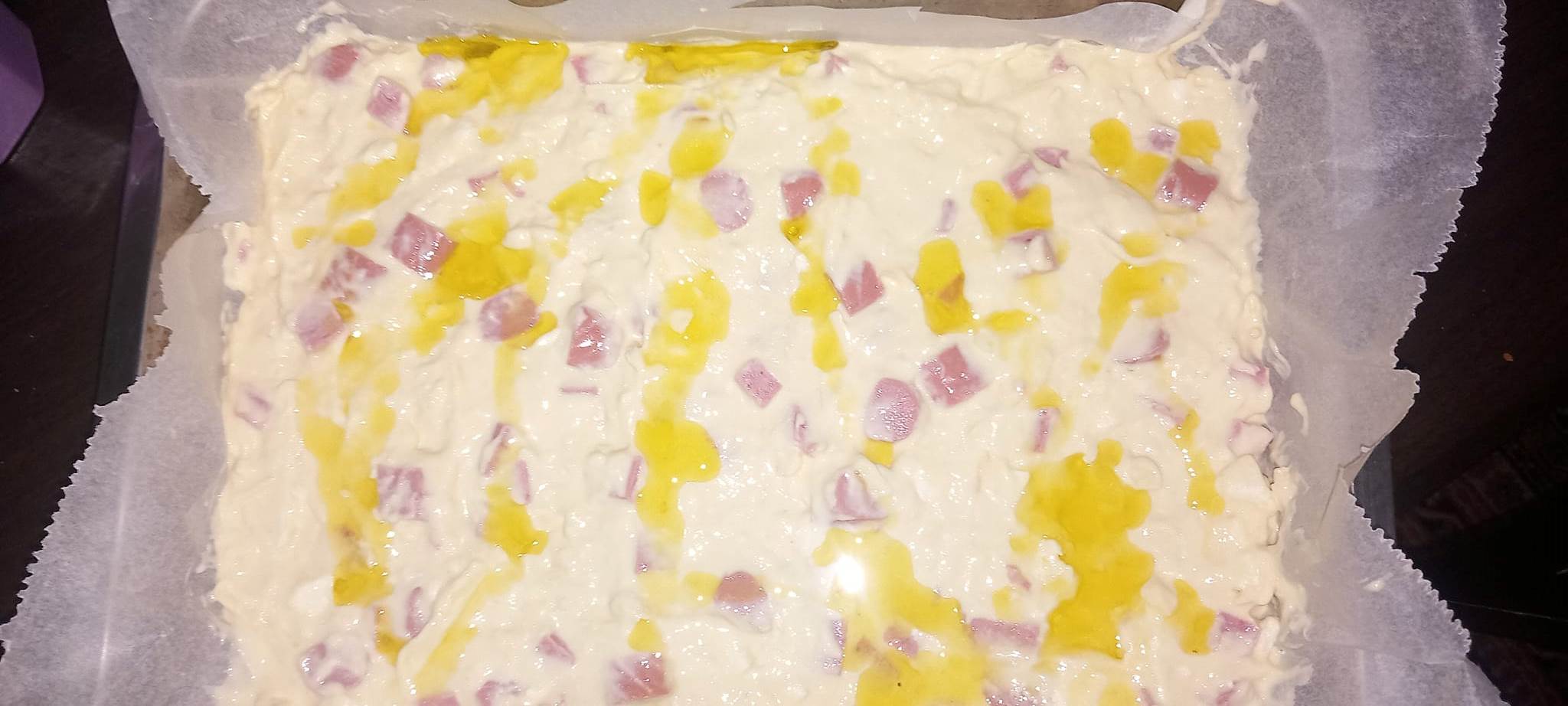 ζαμπονοτυρόπιτα χωρίς φύλλο