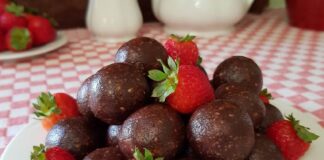ενεργειακές μπουκιές σοκολάτας