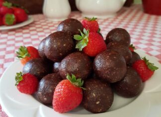 ενεργειακές μπουκιές σοκολάτας