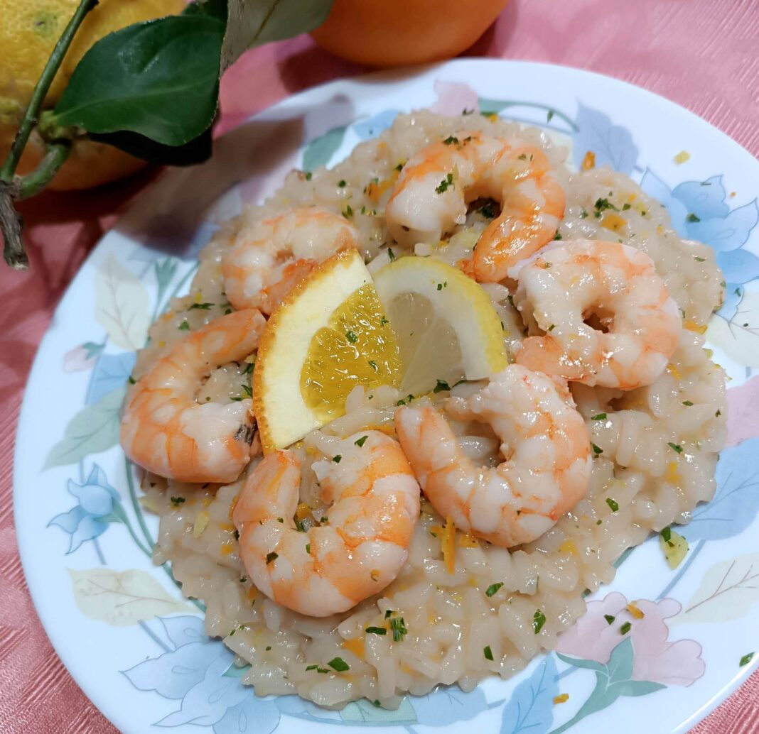 ριζότο με γαρίδες