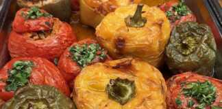 Νηστίσιμα Γεμιστά με Ντομάτες