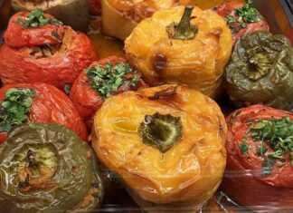 Νηστίσιμα Γεμιστά με Ντομάτες