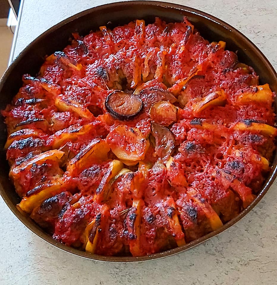 keftedakia laxanika κεφτεδάκια με κολοκυθάκια και μελιτζάνες