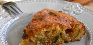 κέικ αμυγδάλου με σύκα