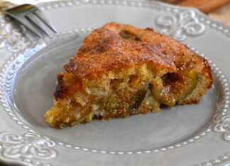 κέικ αμυγδάλου με σύκα