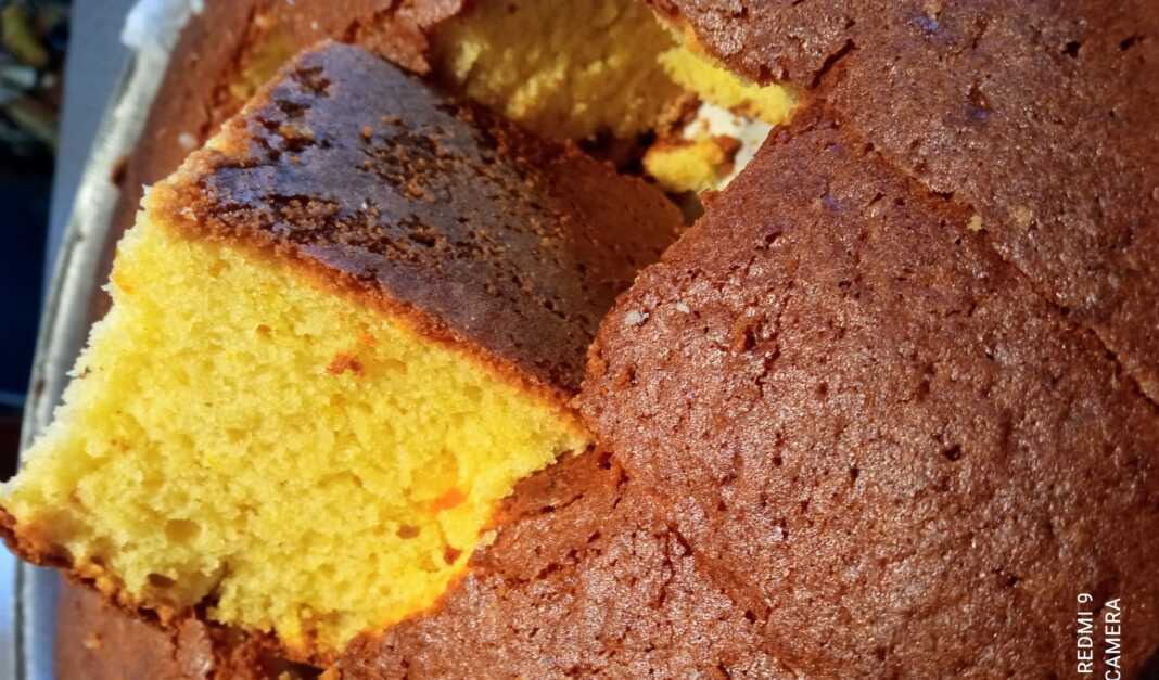 κέικ με πορτοκάλι