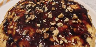 Κέικ καρότου με σταγόνες σοκολάτας!