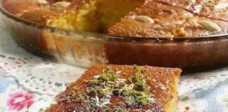 Κέικ σιροπιαστό καρύδας