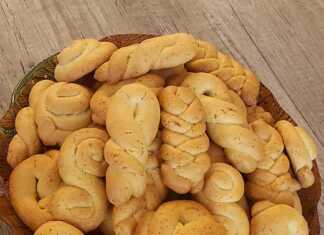 κουλουράκια βουτύρου με πορτοκάλι