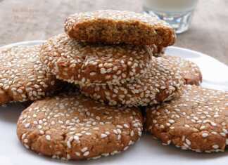 Κουλουράκια με ταχίνι και σουσάμι