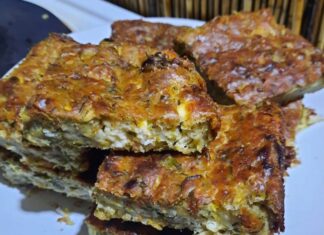 Kουρκουτόπιτα με τριμμένο κολοκύθι