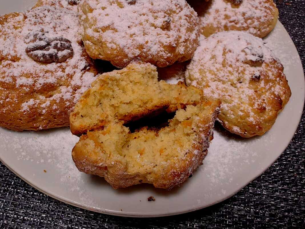 κουλουράκια με μήλο και καρότο