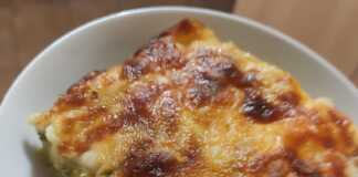Λαζάνια με κολοκυθάκια και πλούσια μπεσαμέλ
