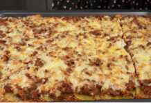 Πατάτες στο φούρνο με κιμά και τυρι