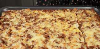 Πατάτες στο φούρνο με κιμά και τυρι