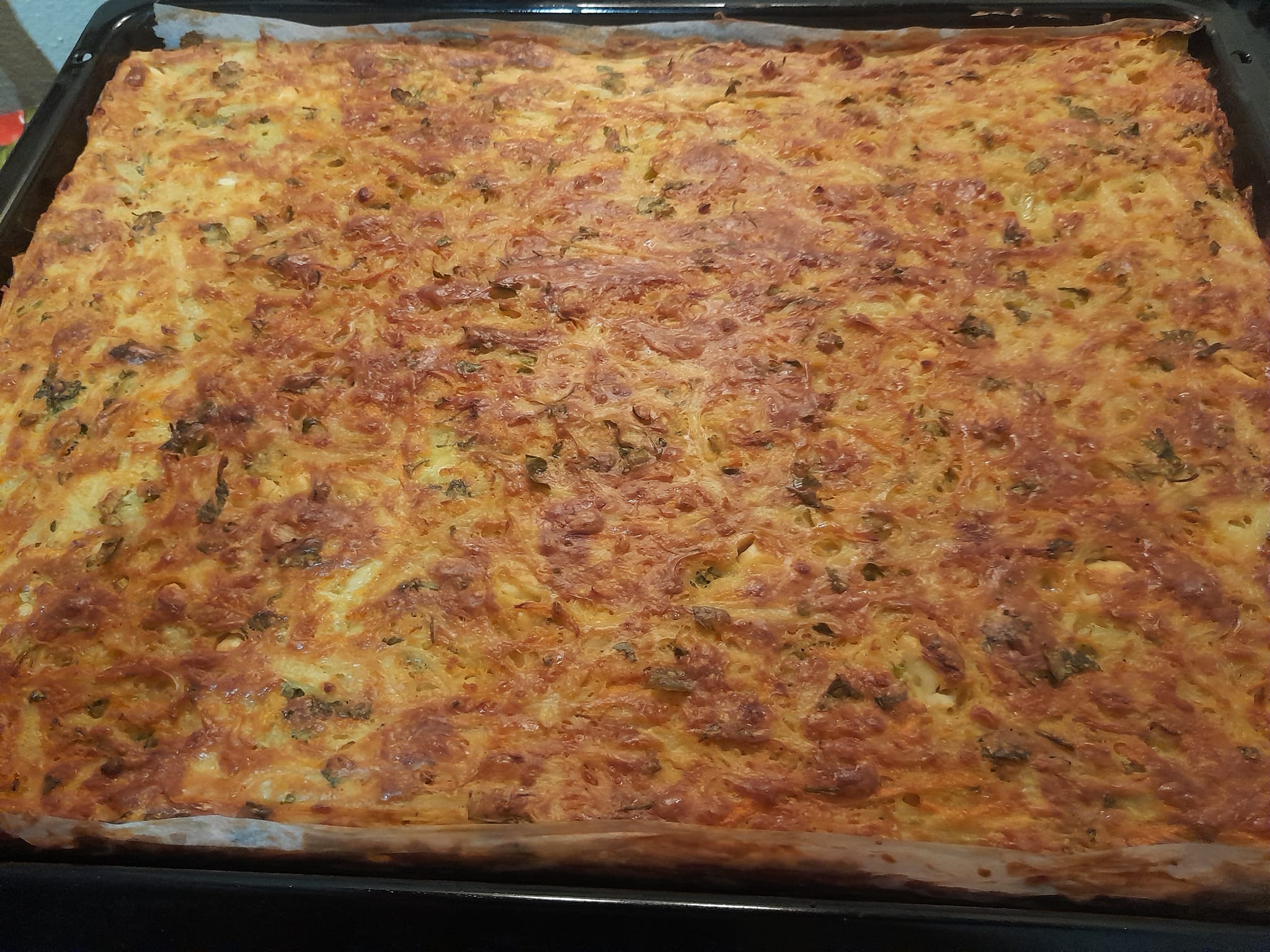 Πίτα με πατάτες, καρότο και γιαούρτι