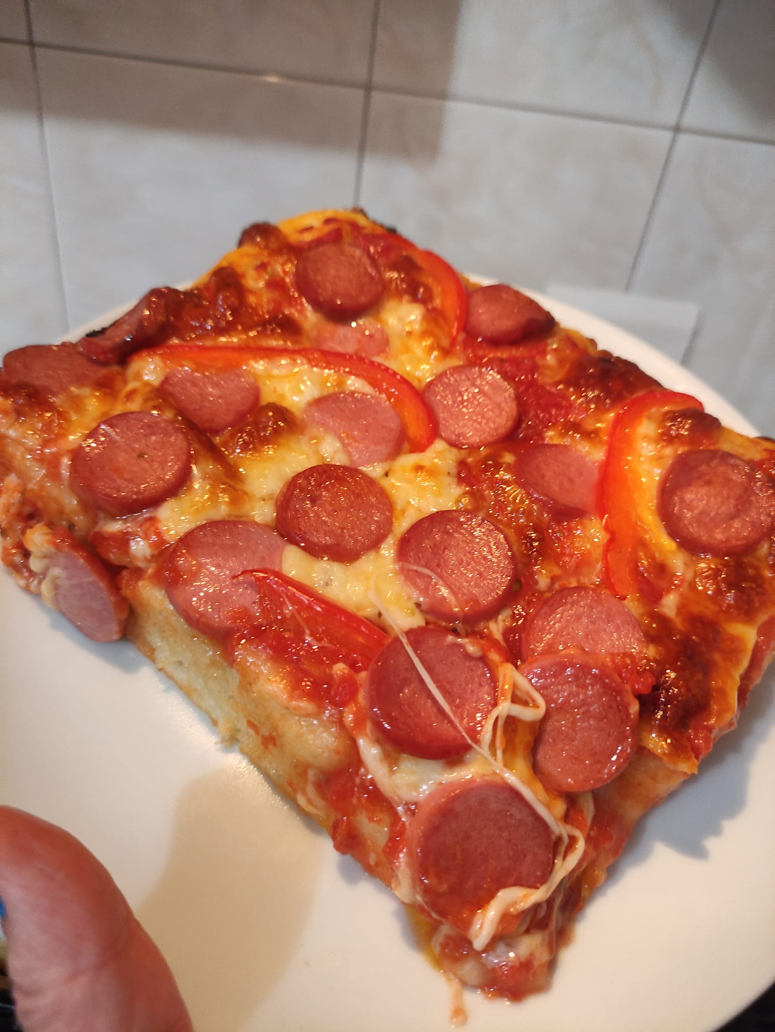 Pizza αφράτη σαν σφουγγάρι