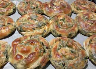 ρολά πιτάκια με σπανάκι και τυρί φέτα